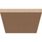 Ekena Millwork 6in. W x 4in. H x 12in. L Concord Woodgrain TimberThane Rafter Tail, Primed Tan RFTUR06X04X12CONRCPR - alternate 2